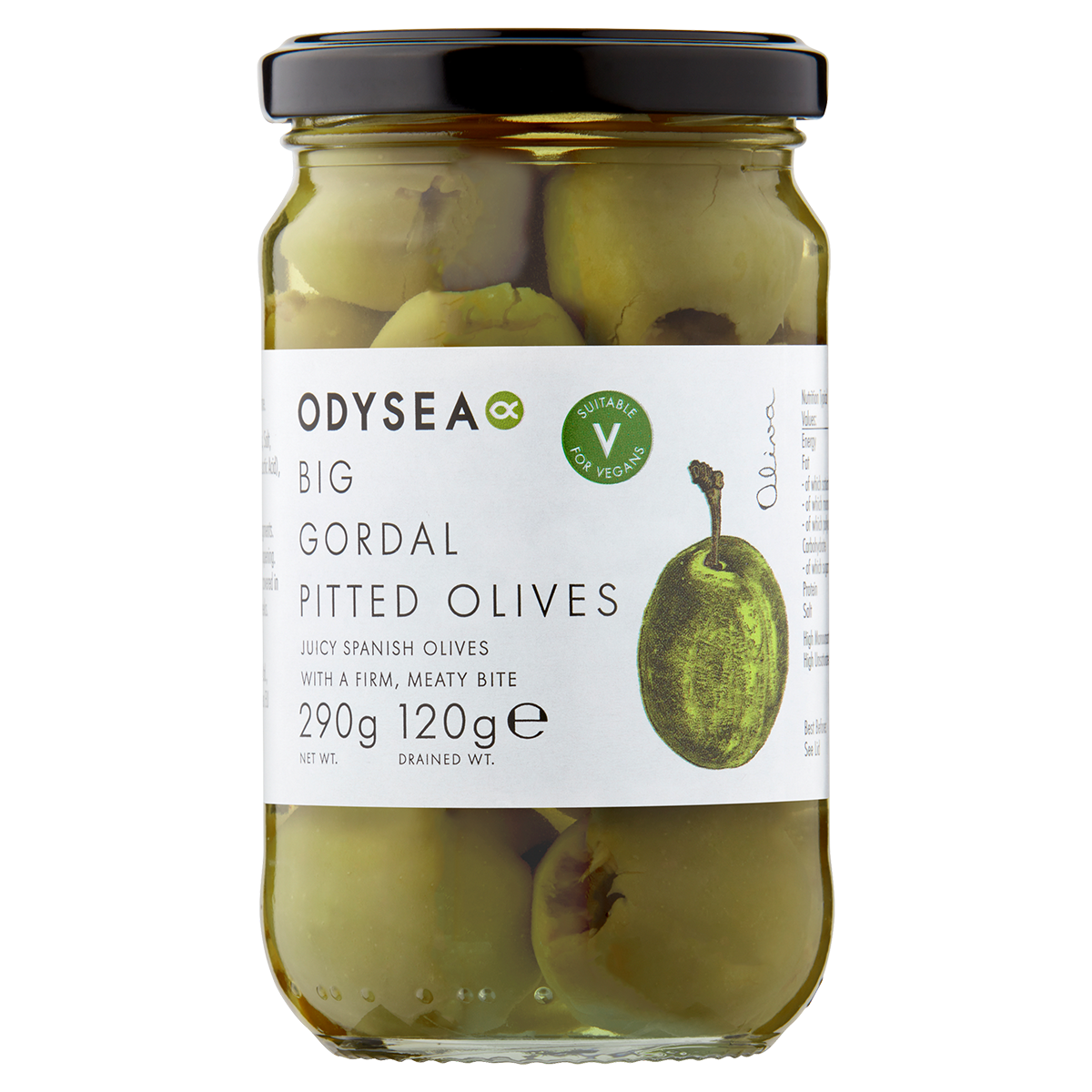 GORDAL PITTED OLIVES