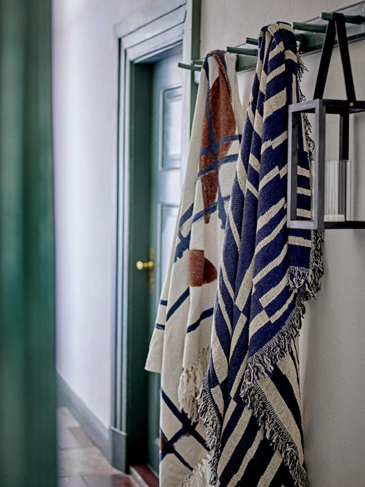 FRANKIE THROW | BLUE | RECYCLED COTTON | BLOOMINGVILLE