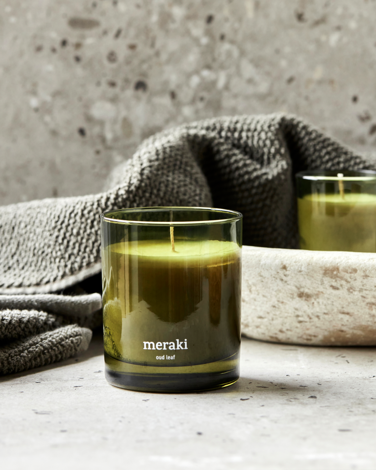 SENTED CANDLE | OUD LEAF | MERAKI