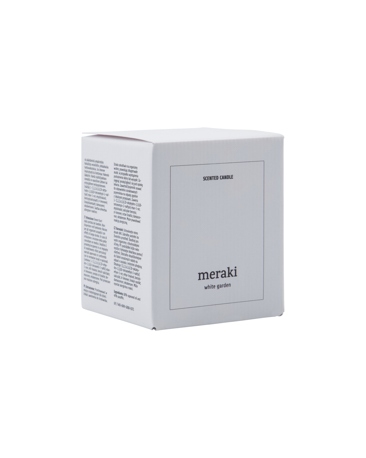 SENTED CANDLE | WHITE GARDEN | MERAKI