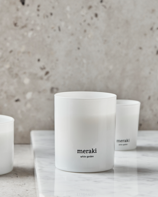 SENTED CANDLE | WHITE GARDEN | MERAKI