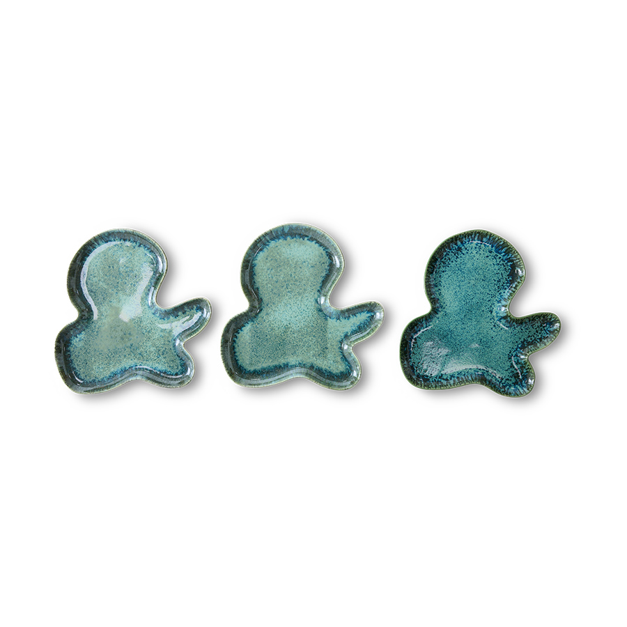 HKLIVING | SHELL PLATE | TEAL