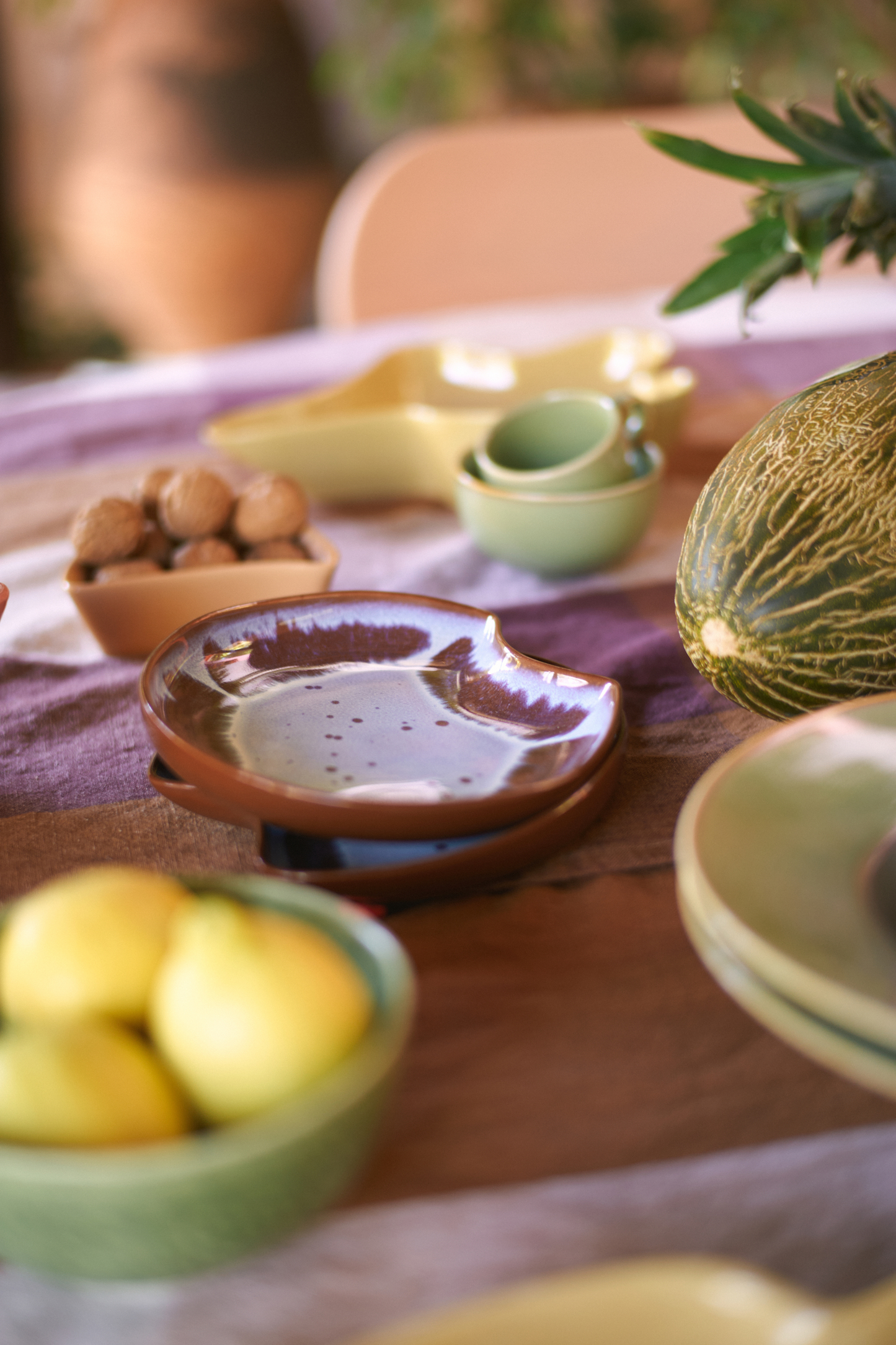 HKLIVING | SHELL PLATE | SIENNA