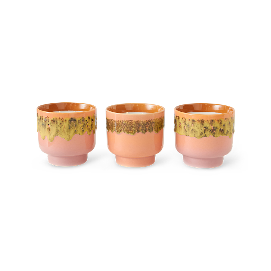 HKLIVING | 70s CERAMICS | SENTED CANDLE | MIAMI