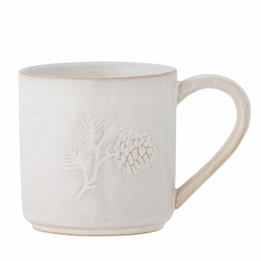 WINTER CUP | NATURAL | PINE CONE | STONEWARE | BLOOMINGVILLE