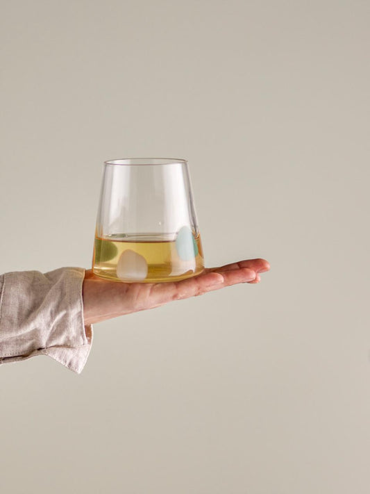 GILDOR DRINKING GLASS | BROWN | BLOOMINGVILLE