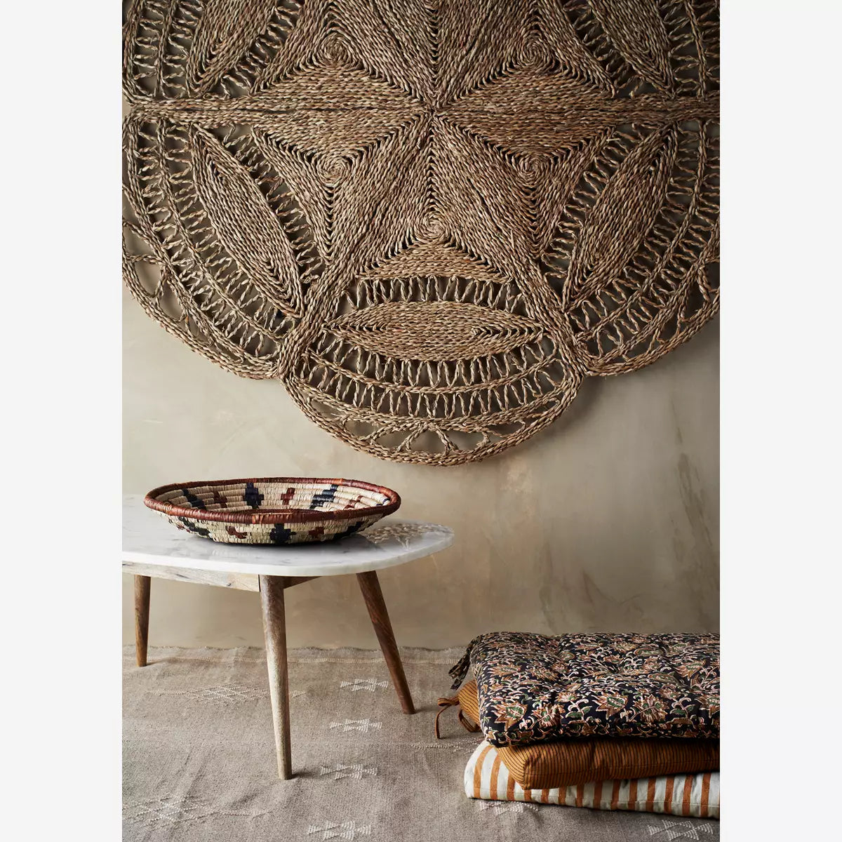 SEAGRASS ROUND RUG | MADAM STOLTZ