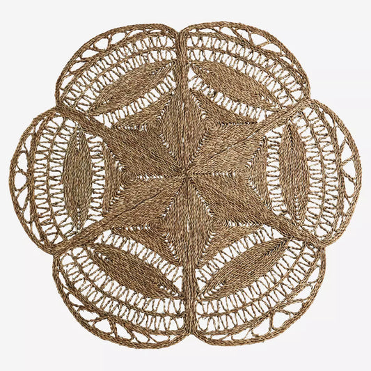 SEAGRASS ROUND RUG | MADAM STOLTZ