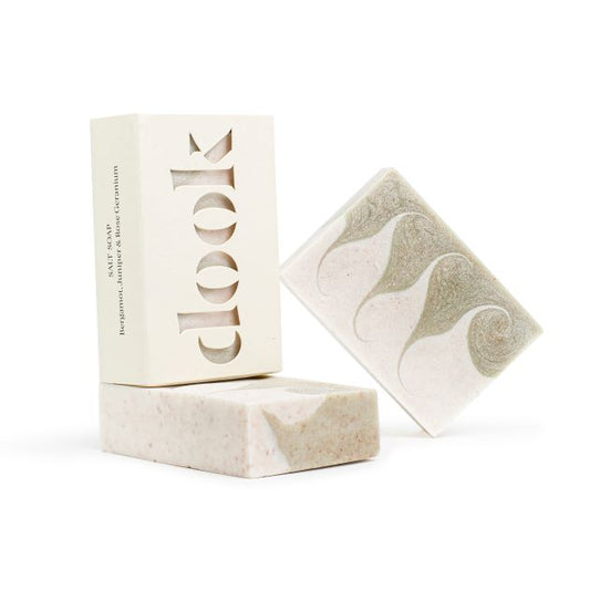 BERGAMOT, JUNIPER AND ROSE GERANIUM | SALT SOAP | DOOK