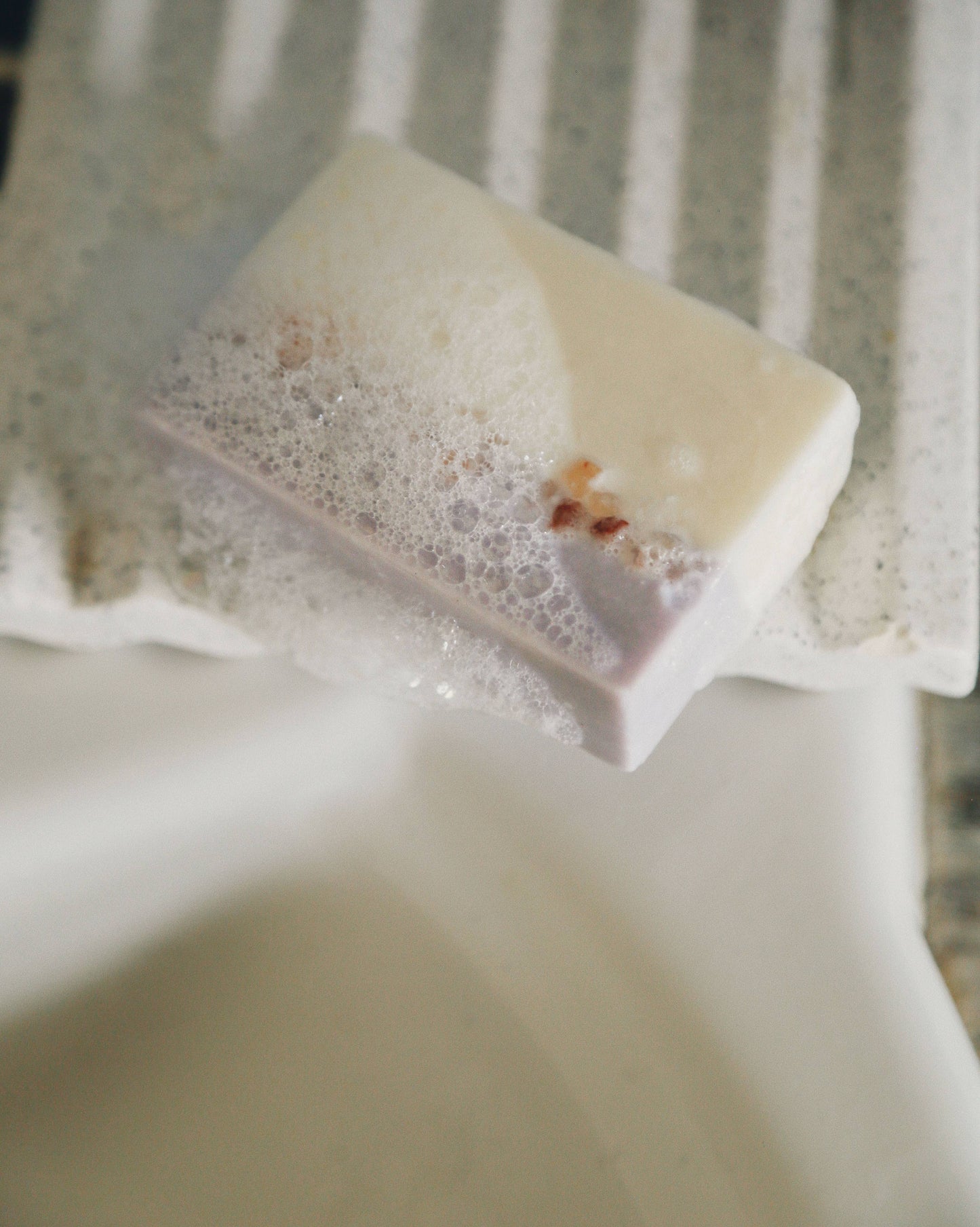 LAVENDER, MANDARIN, CORIANDER AND CEDAR| SALT SOAP | DOOK