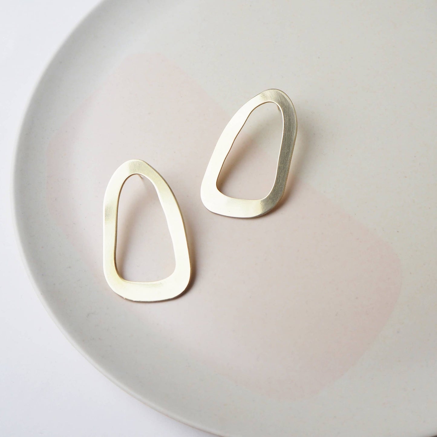 Custom Made - Lac Statement Stud Earrings