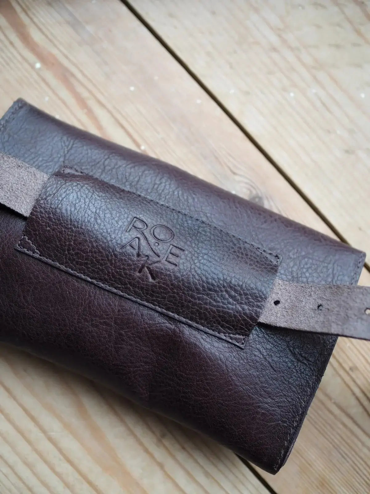 Roake Studio - Betty Leather Belt Bag - Chocolate