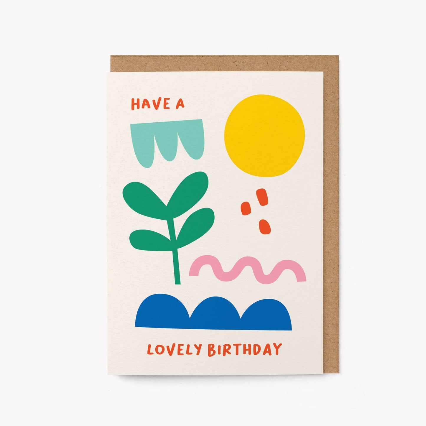 Graphic Factory - Lovely Birthday - Greeting Card