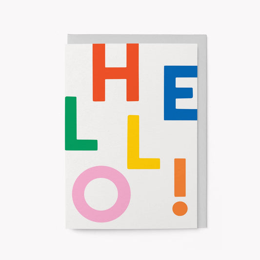 GRAPHIC FACTORY | GREETINGS CARD | HELLO