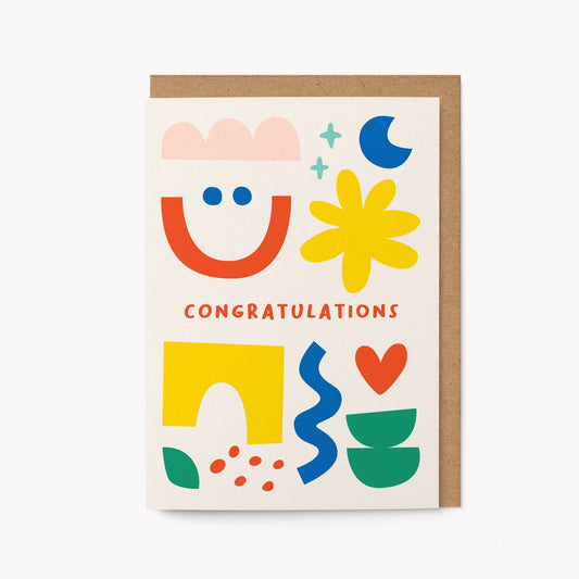 GRAPHIC FACTORY | GREETINGS CARD | CONGRATULATIONS