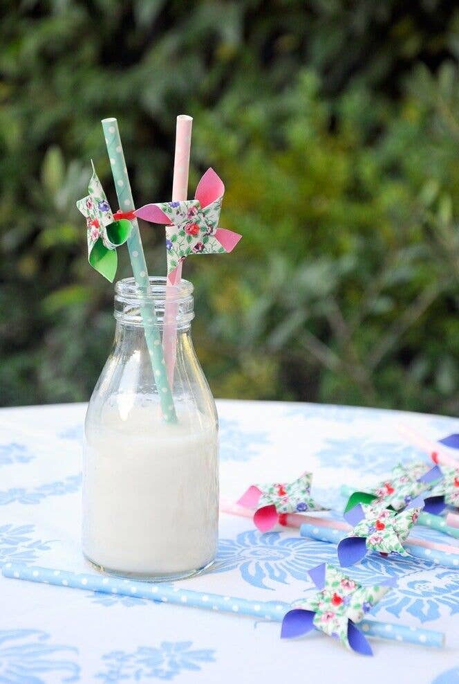 REX LONDON | TRADITIONAL SCHOOL MILK BOTTLE | GLASS