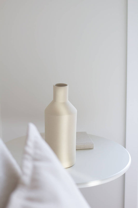 HANDMADE STONEWARE VASE | NATURAL | LARGE | O CACTUU