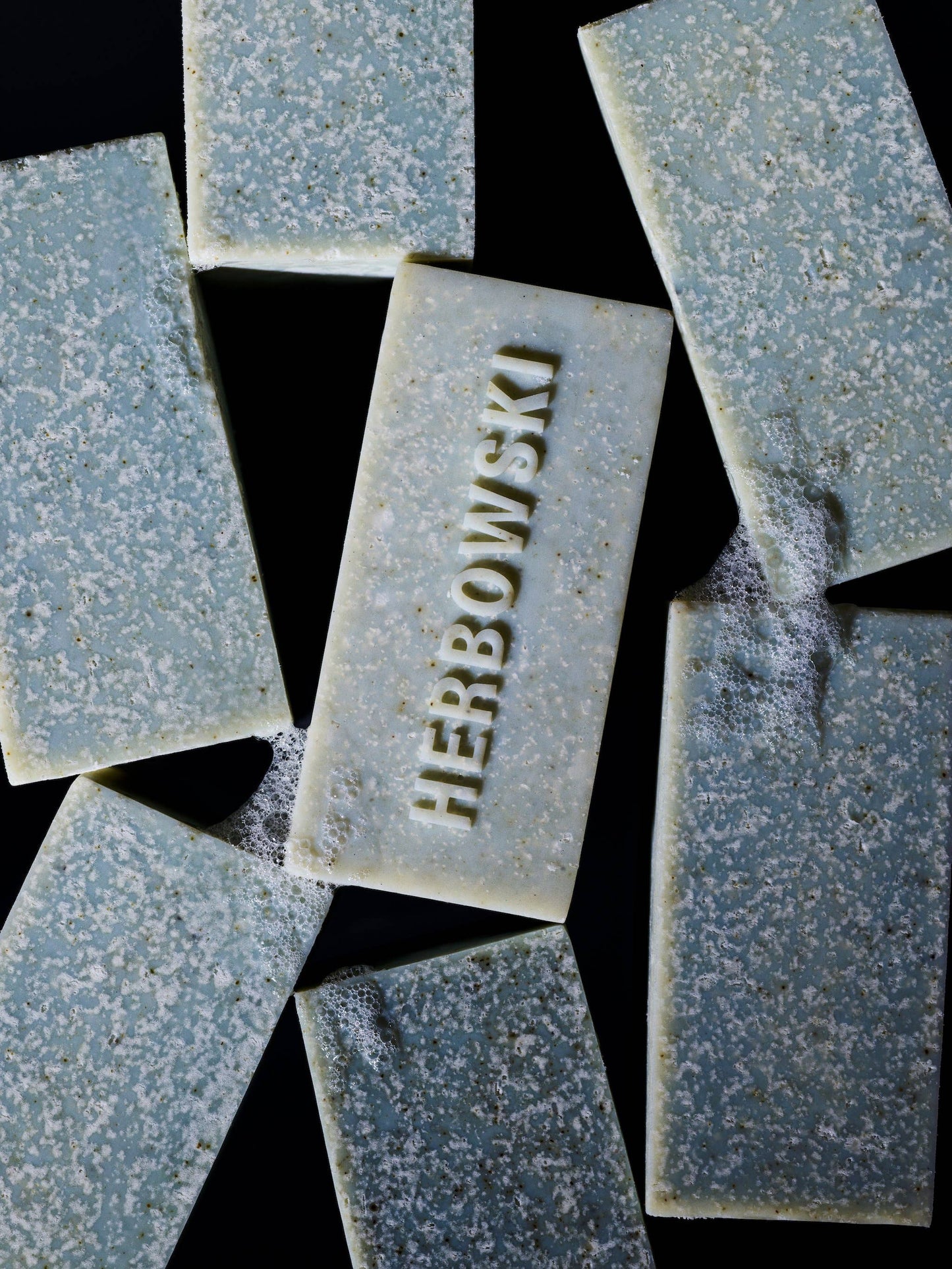 PLASTIC-FREE BOTANICAL SKINCARE | TIDAL EBBS SALT EXFOLIATING BODY SOAP | VEGAN SULPHATE FREE | HERBOWSKI