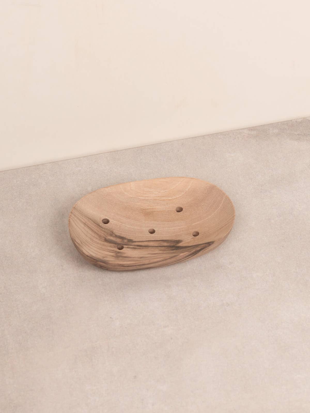 Bohemia Design - Walnut Wood Soap Dish, 5 Hole