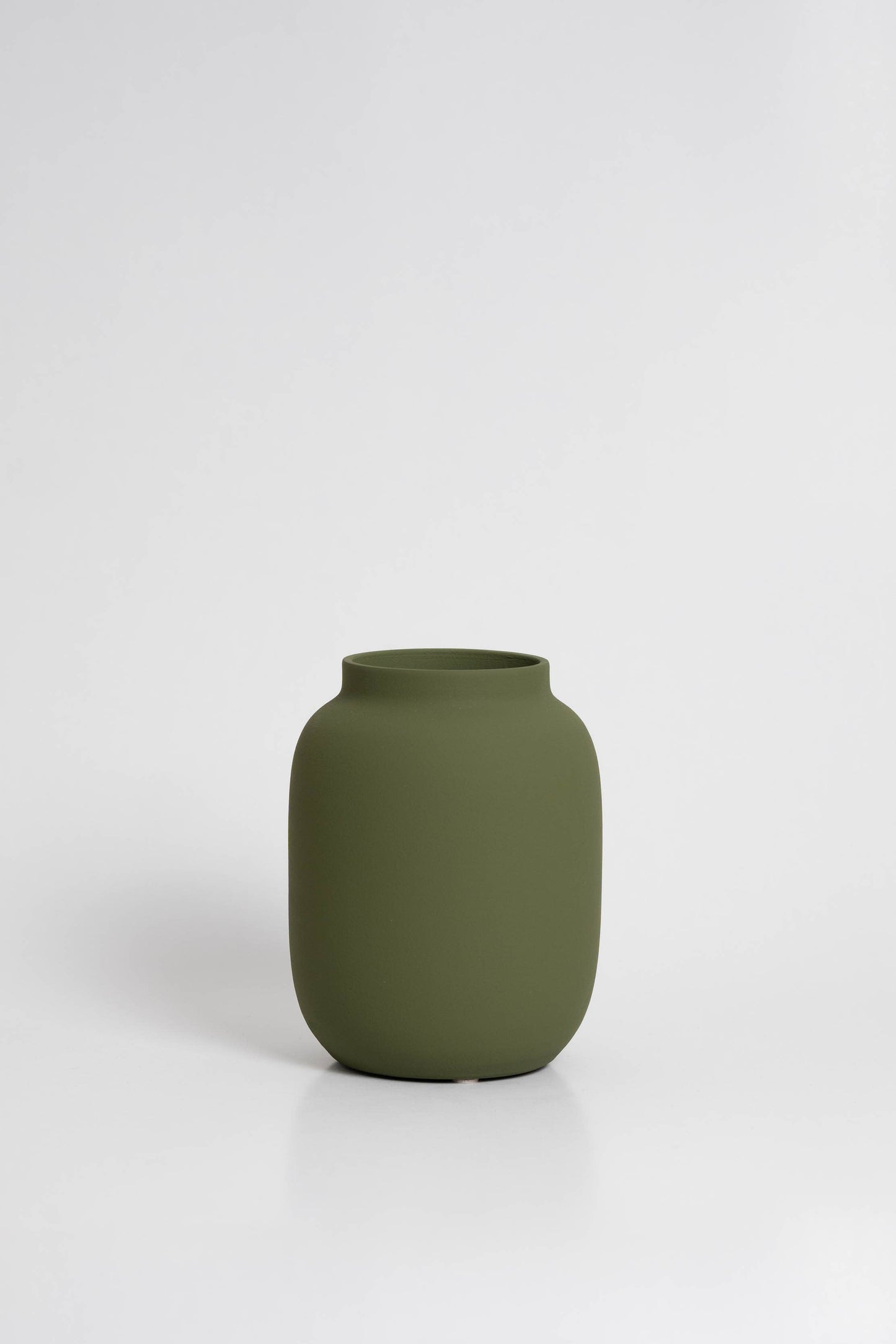 o cactuu - Blanc 04 - Olive Green Vase - Perfect for dried flowers