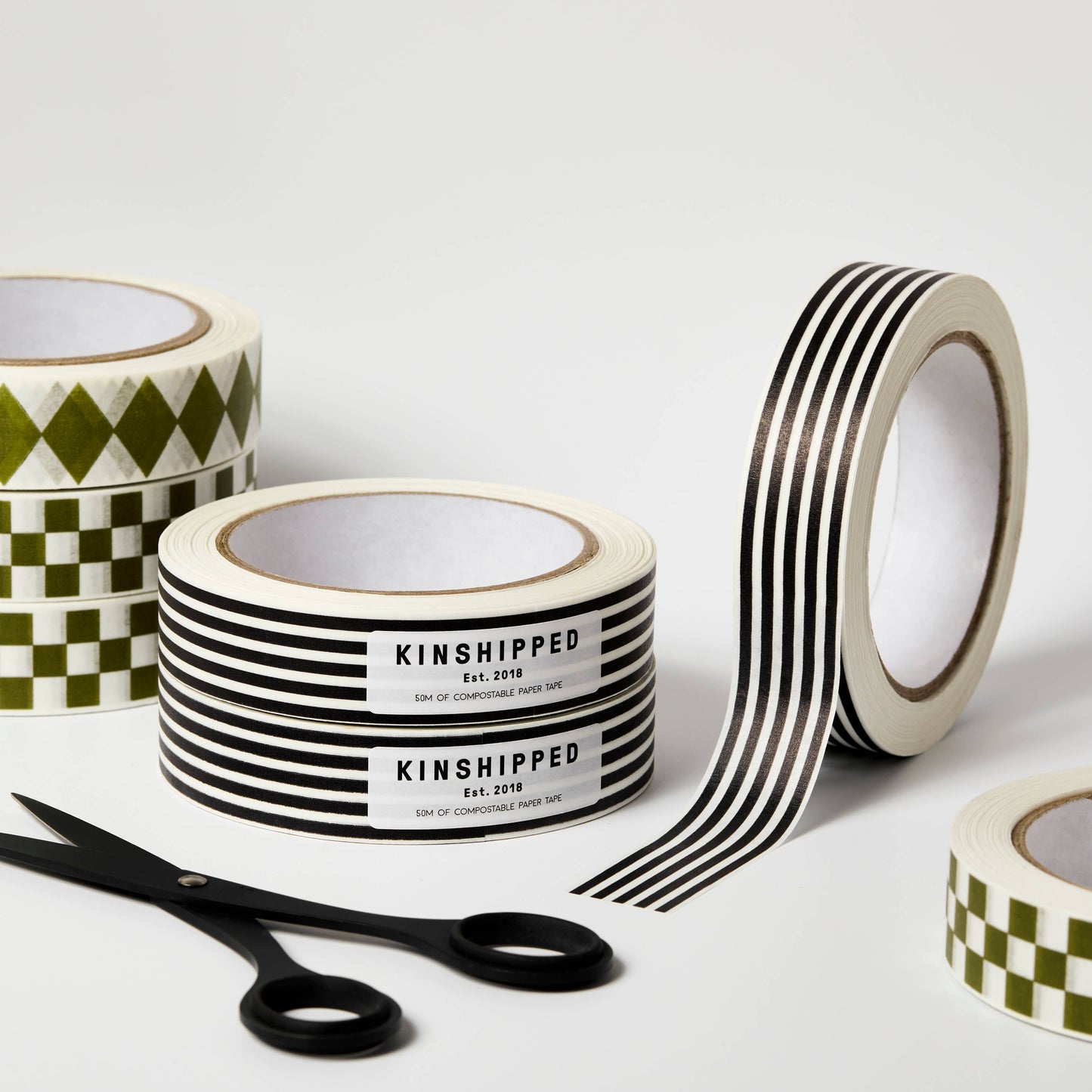 PAPER TAPE - HORIZONTAL STRIPES