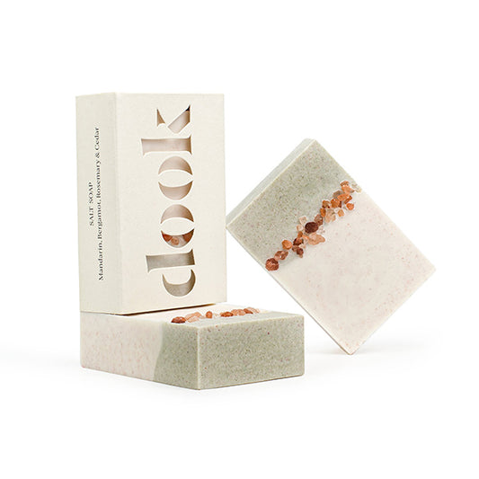 MANDARIN, BERGAMOT, ROSEMARY AND CEDAR | SALT SOAP | DOOK