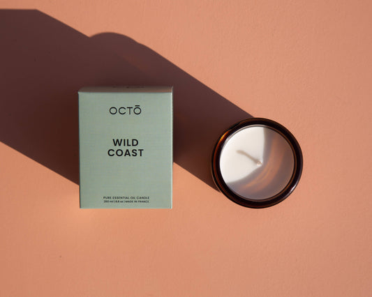 OCTŌ - Wild Coast (Spruce + Eucalyptus + Juniper + Peppermint) | Amber Jar Candle
