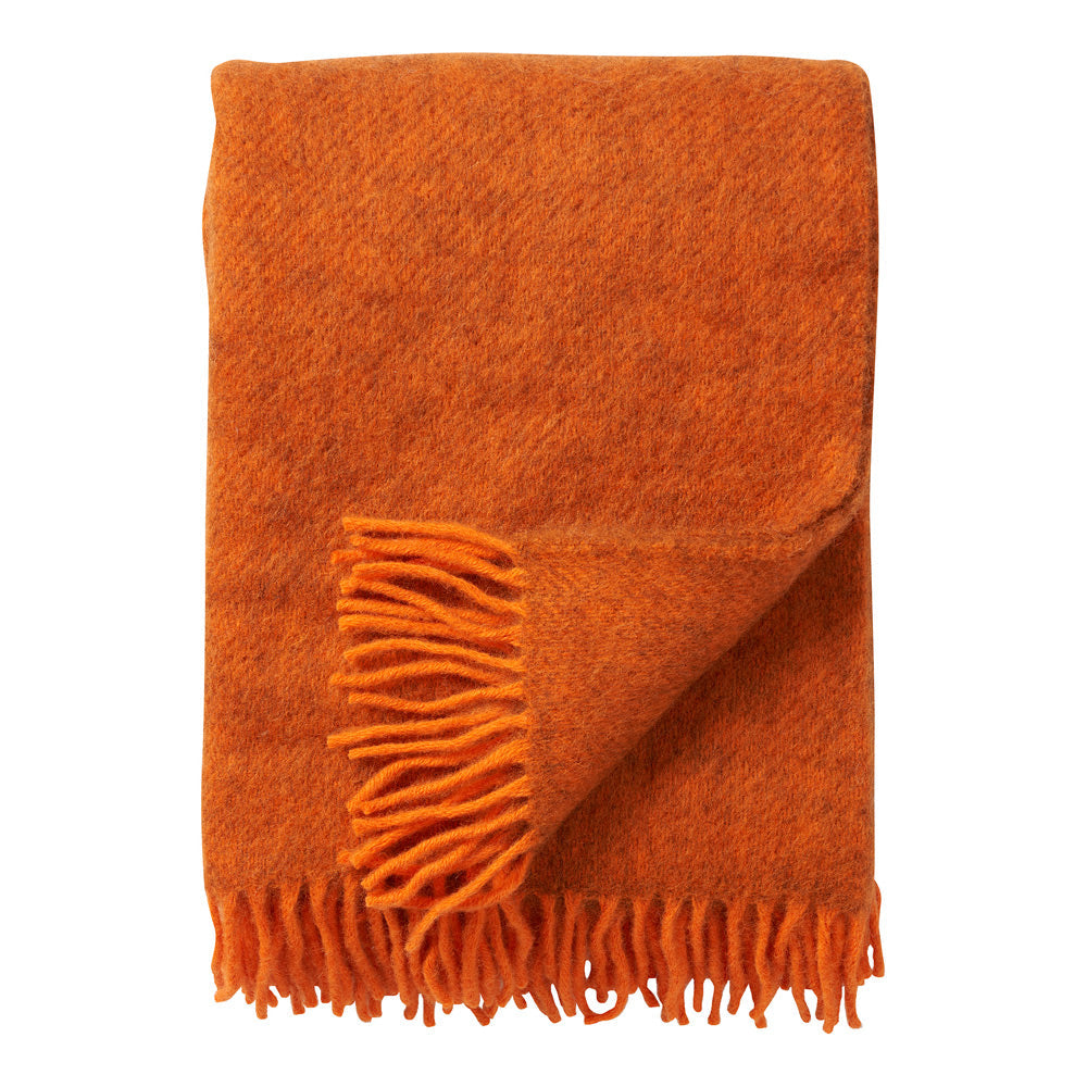 GOTLAND WOOL THROW | VARIOUS COLOURS | KLIPPAN YLLEFABRIK