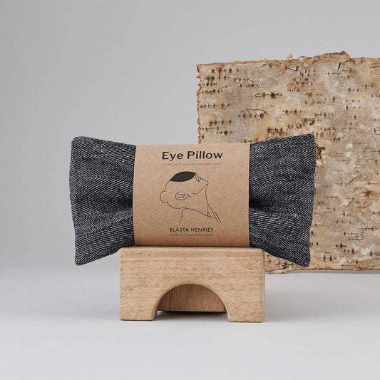 Eye Pillow - Hot/Cold: Herringbone Linen