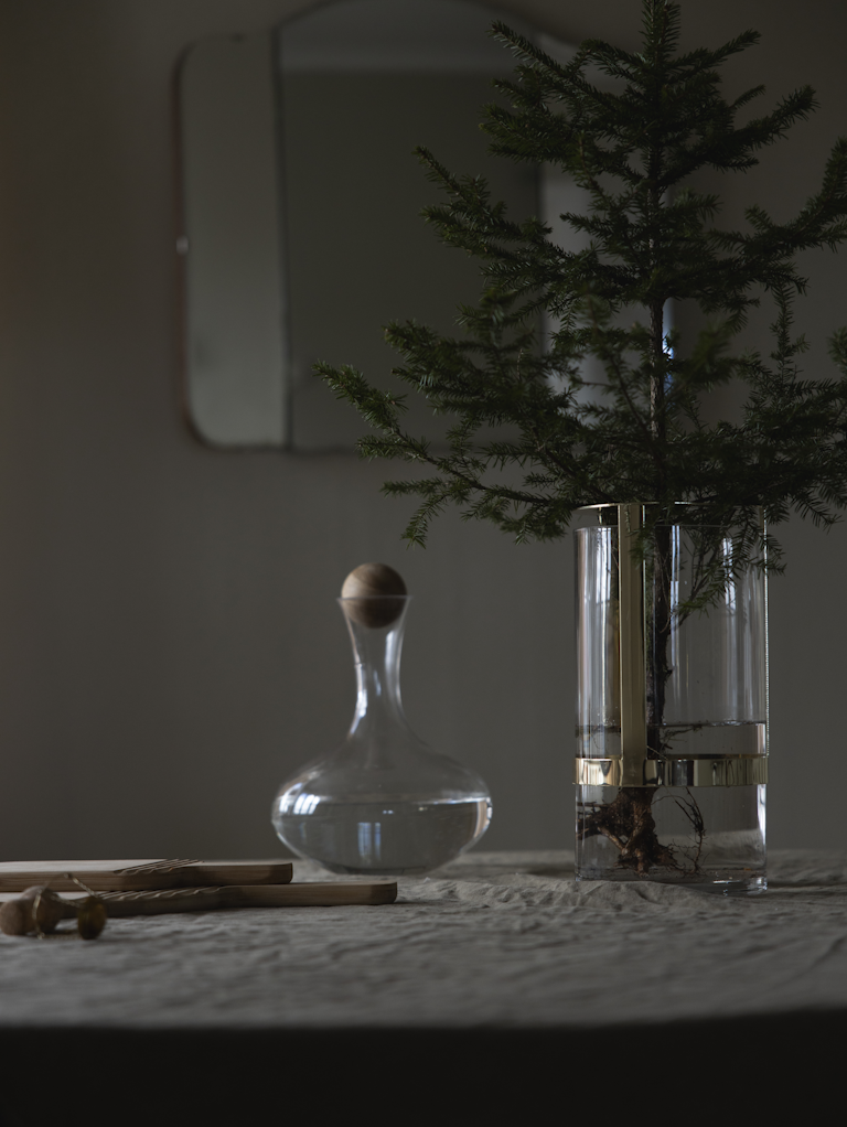 Sagaform AB - Sagaform Nature Wine Carafe With Oak Stopper, 2L