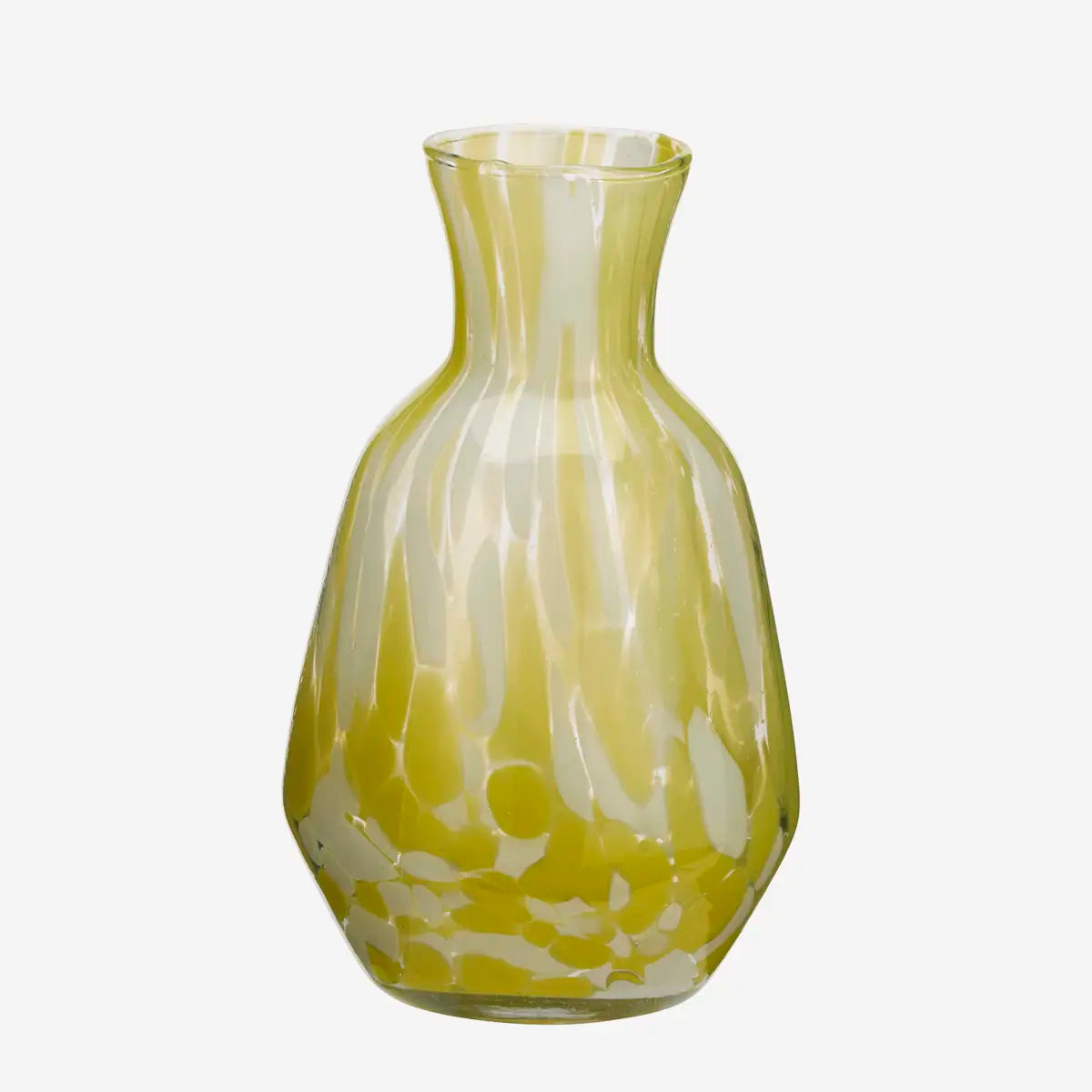 COLOURED GLASS JUG | YELLOW | MADAM STOLTZ