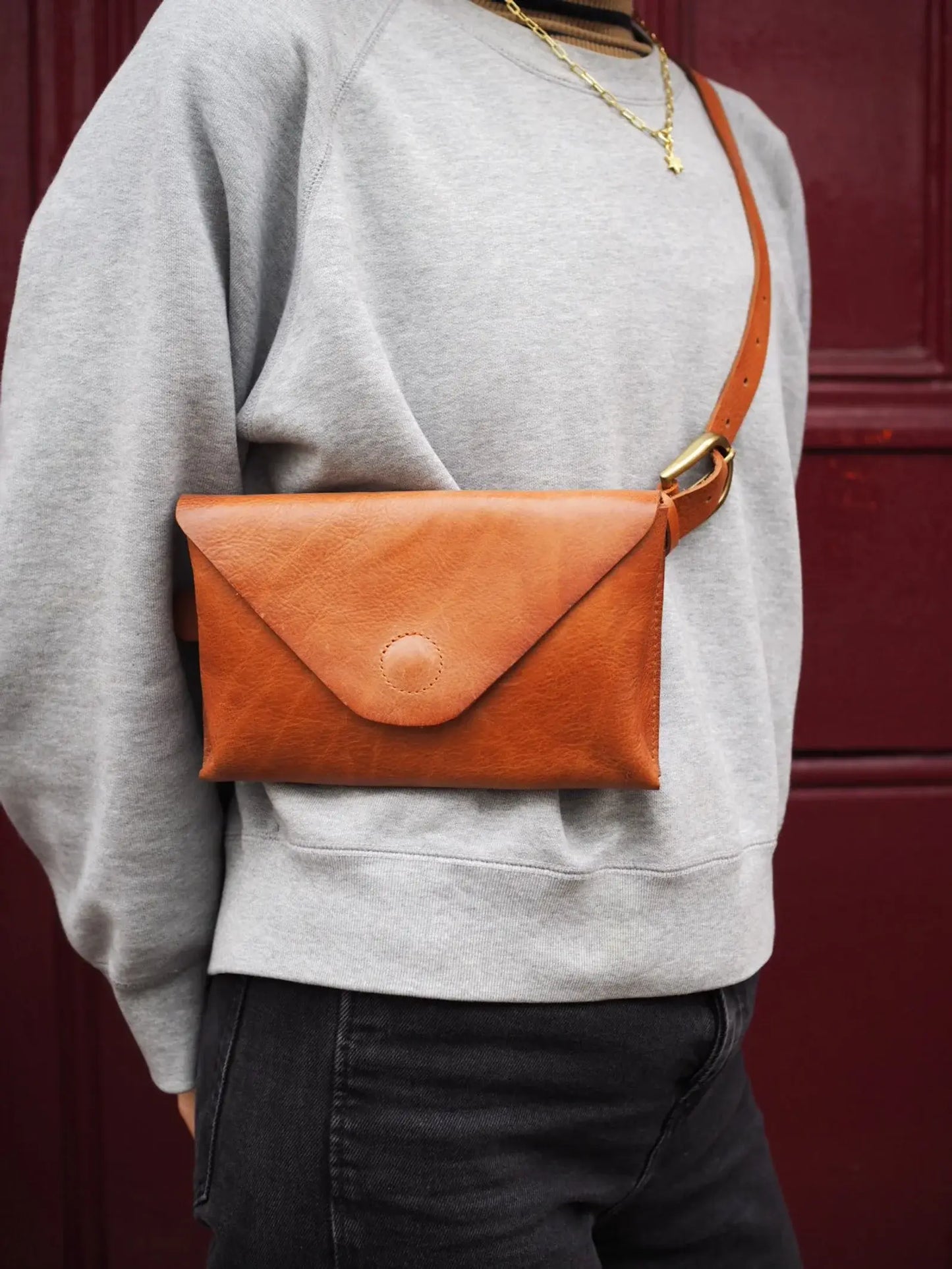 Roake Studio - Betty Leather Belt Bag - Tan