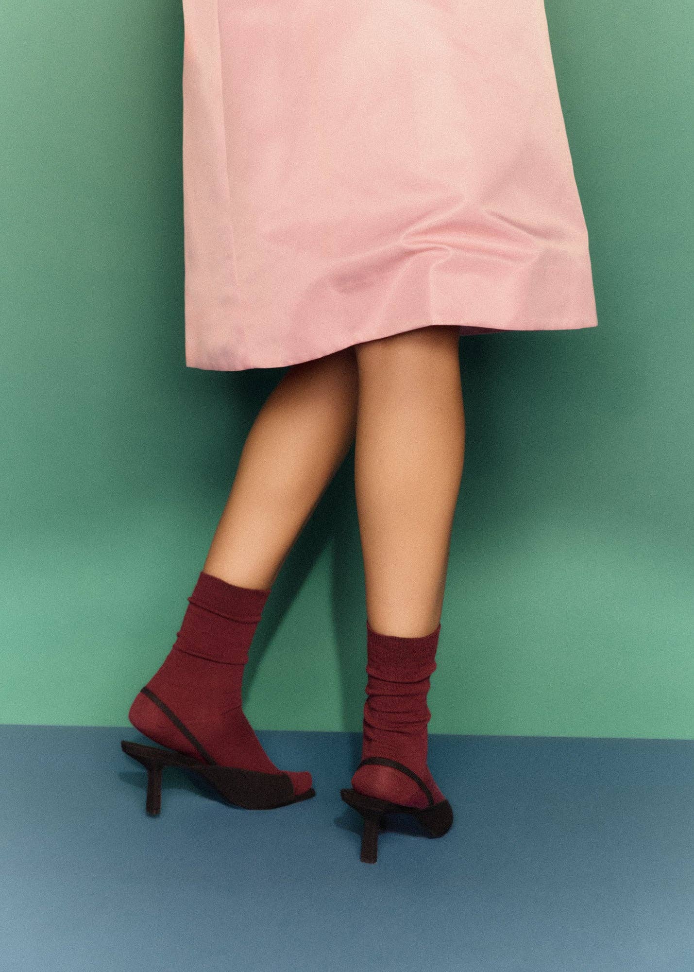DARK PLUM MERINO WOOL SOCKS |  PAIRS SOCKS | SIZE 4-7
