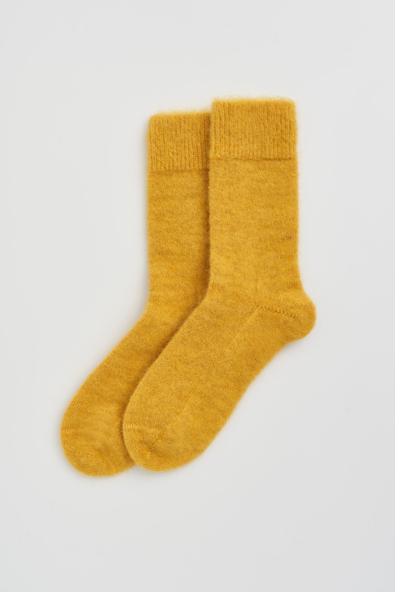 Pairs Socks - Dandelion Yellow Ultra Soft Alpaca Socks