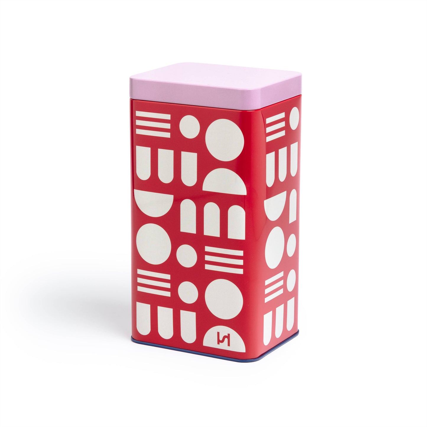 Sophie Home Ltd - Airtight Tin Storage Container: Stack The Dishes Red