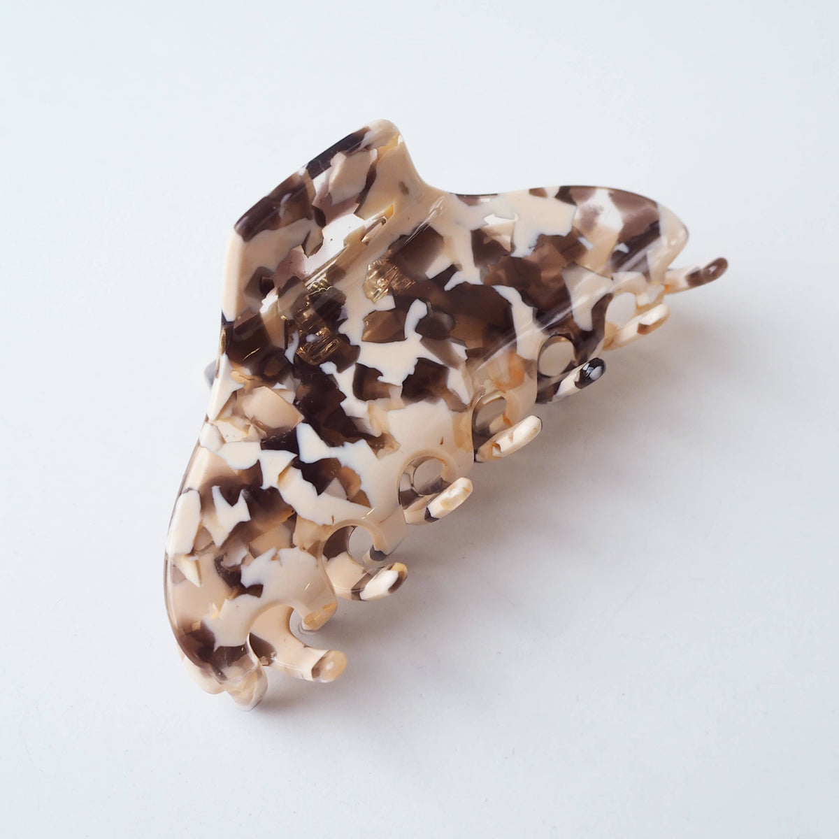 Custom Made - Missy Hair Claw Conch Shell - medium resin acetate hair claw