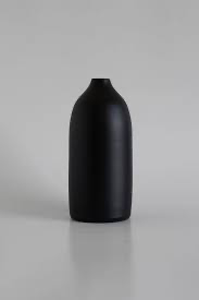 THE ISLAND COLLECTION 02 VASE | BLACK | HANDMADE EARTHENWARE | BY O CACTUU