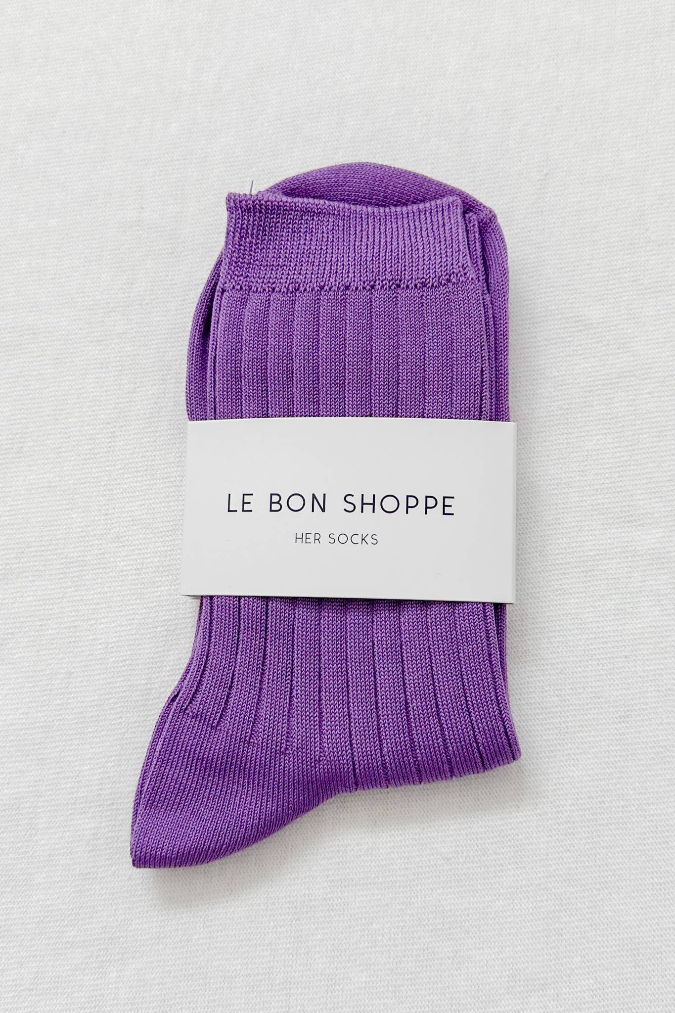 HER SOCKS | VARIOUS COLOURS | MERCERIZED COMBED COTTON RIB | LE BON SHOPPE