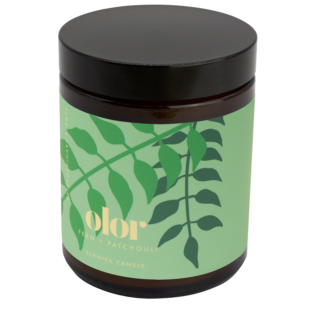 OLOR - Fern + Patchouli Jar Candle