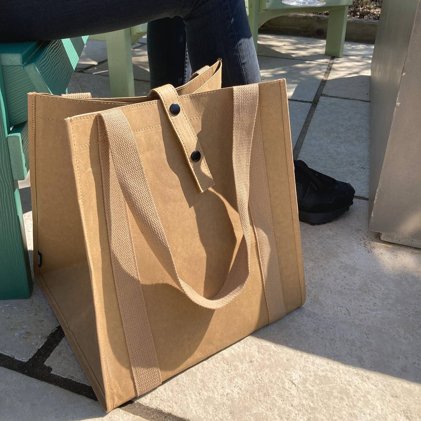 SHOPPER | ECO FRIENDLY PAPER LEATHER TOTE BAG | VARIOUS | HAYASHI