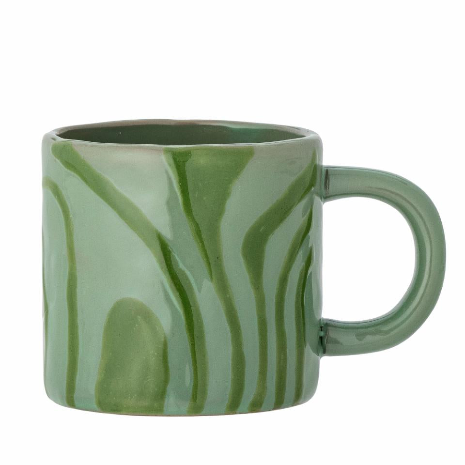 NINKA MUG | GREEN | STONEWARE | BLOOMINGVILLE