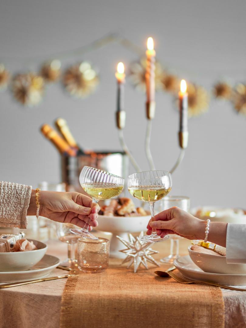 ASTRID CHAMPAGNE GLASS | CLEAR | GLASS | BLOOMINGVILLE