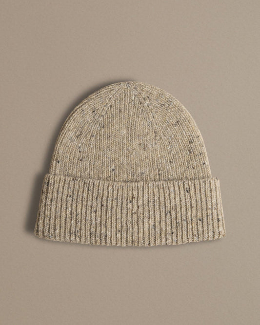 ROVE Knitwear - Unisex Donegal Beanie | Oatmeal