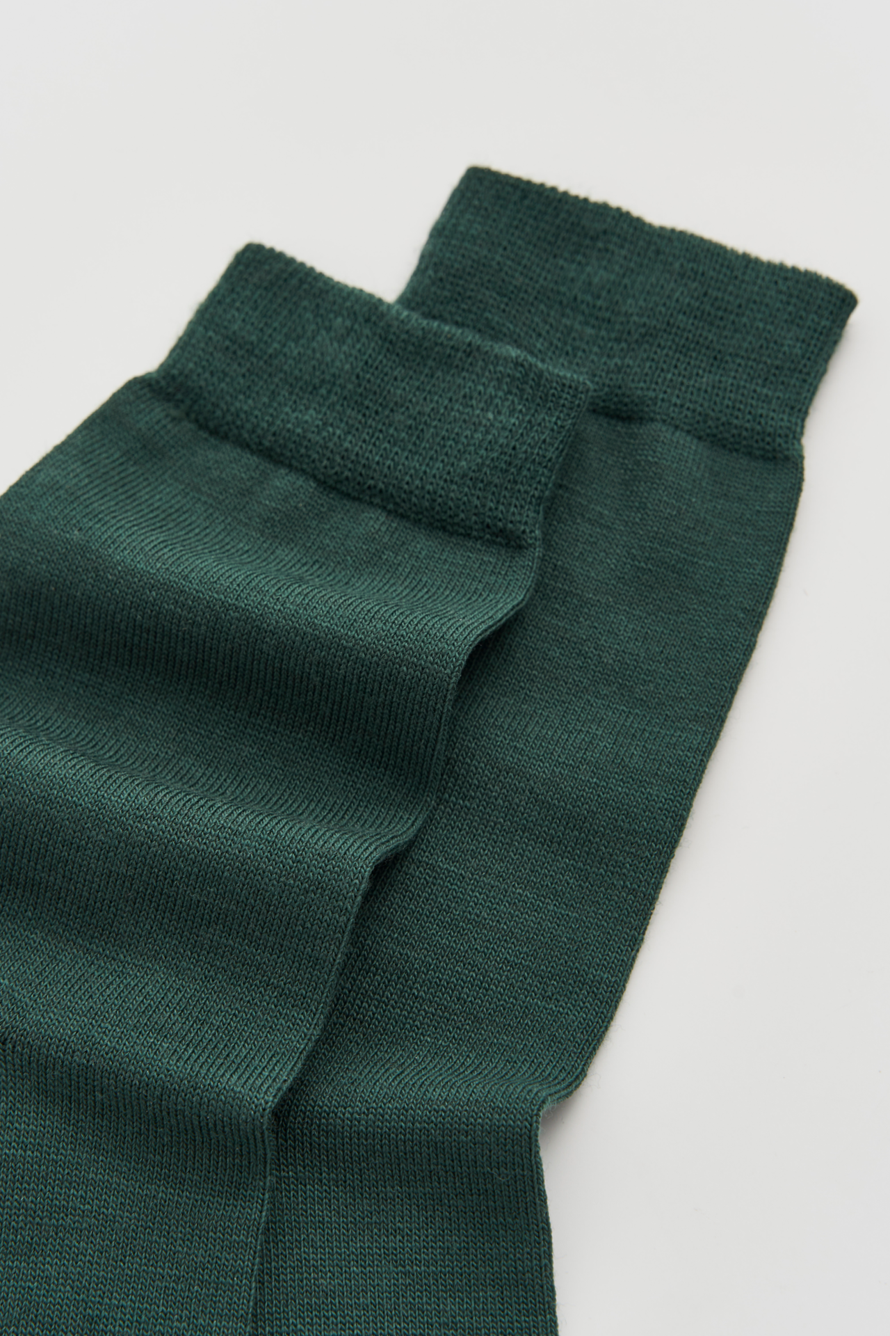DEEP FORREST GREEN MERINO WOOL SOCKS |  PAIRS SOCKS | SIZE 4-7
