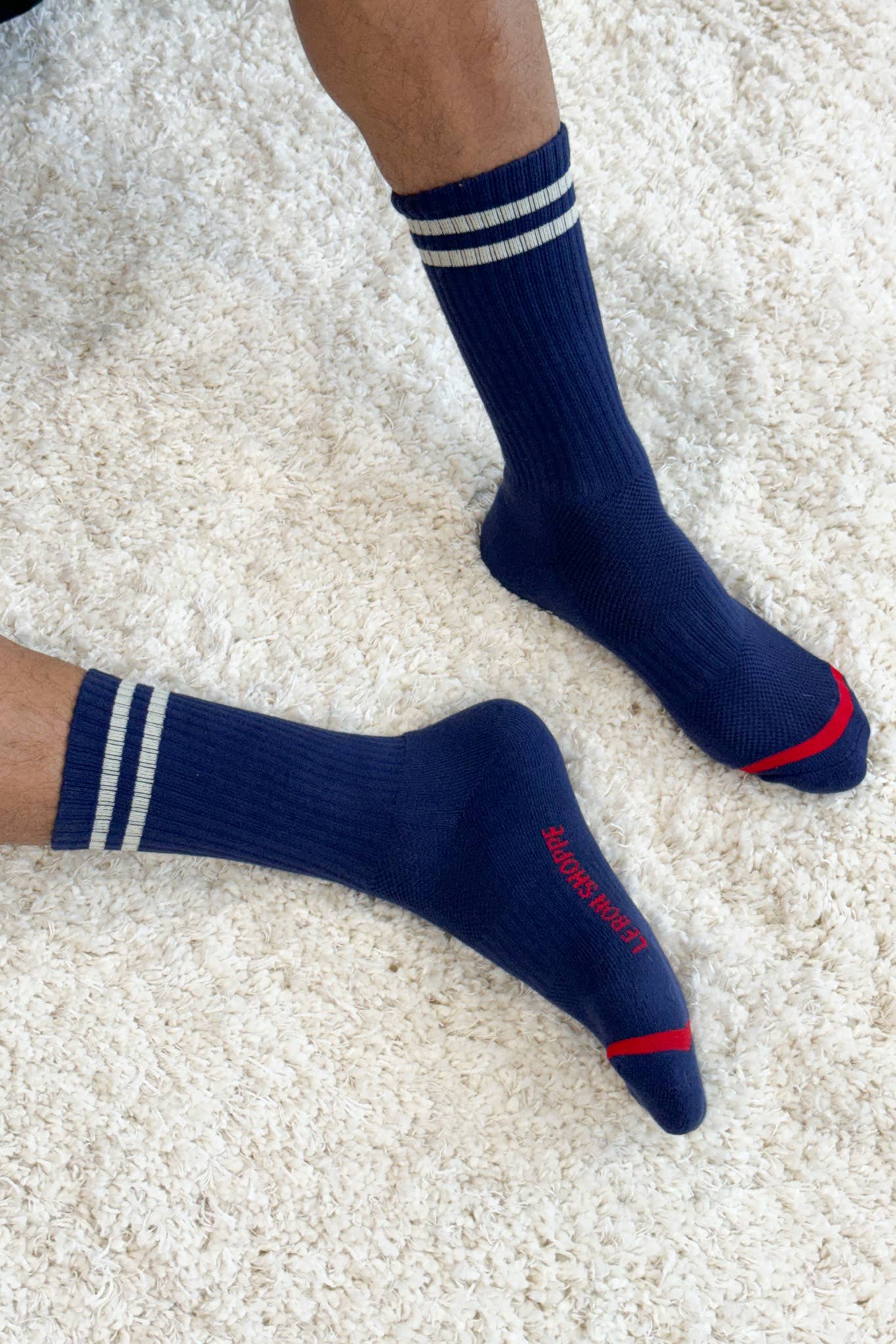 EXTENDED BOYFRIEND SOCKS | VARIOUS COLOURS | LE BON SHOPPE