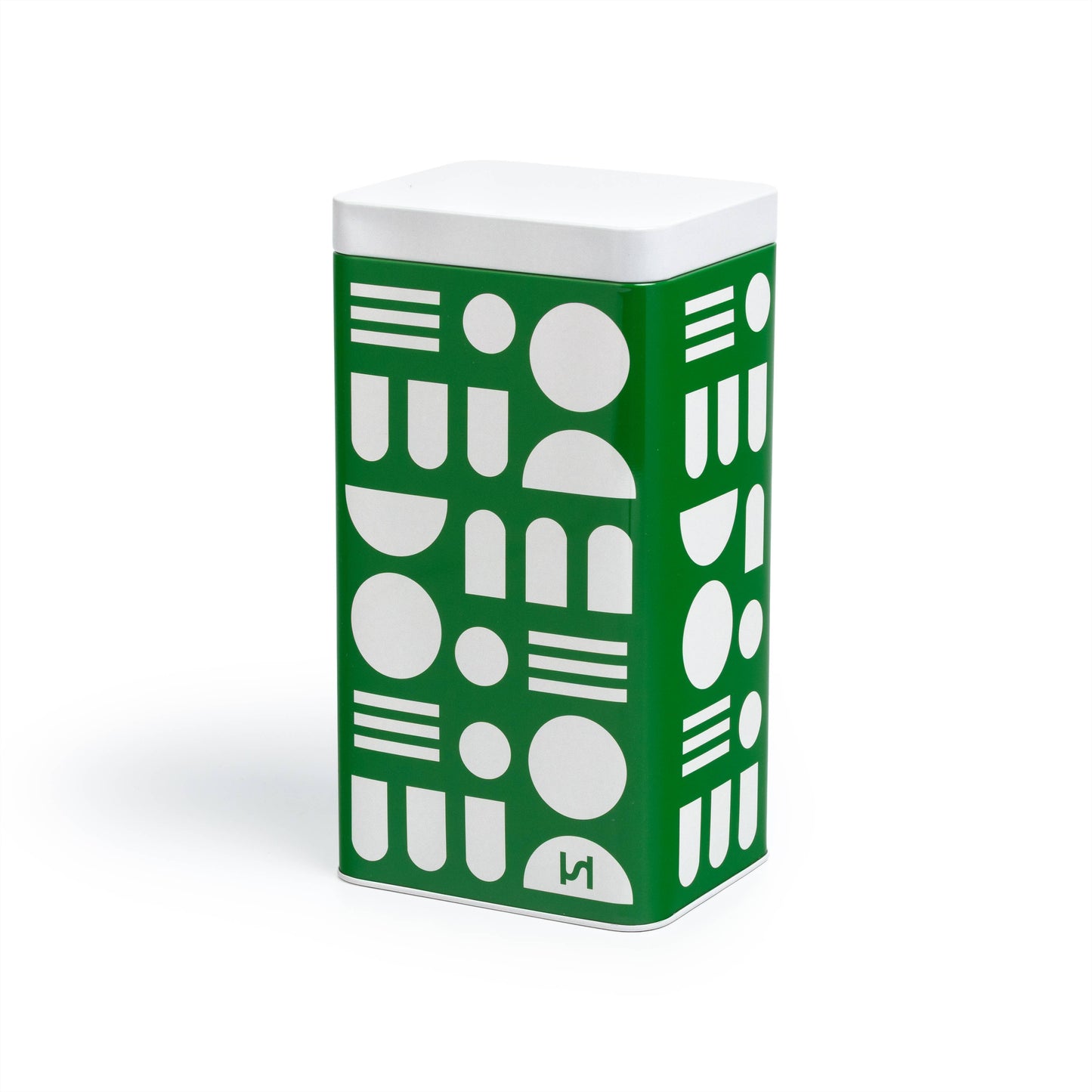 Sophie Home Ltd - Airtight Tin Storage Container: Stack The Dishes Green