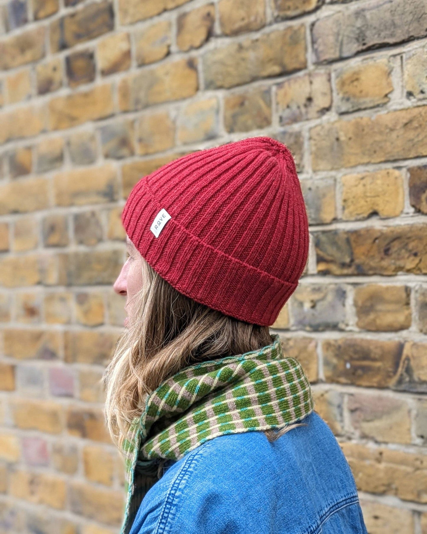 UNISEX FISHERMEN HAT| RED | ROVE KNITWEAR