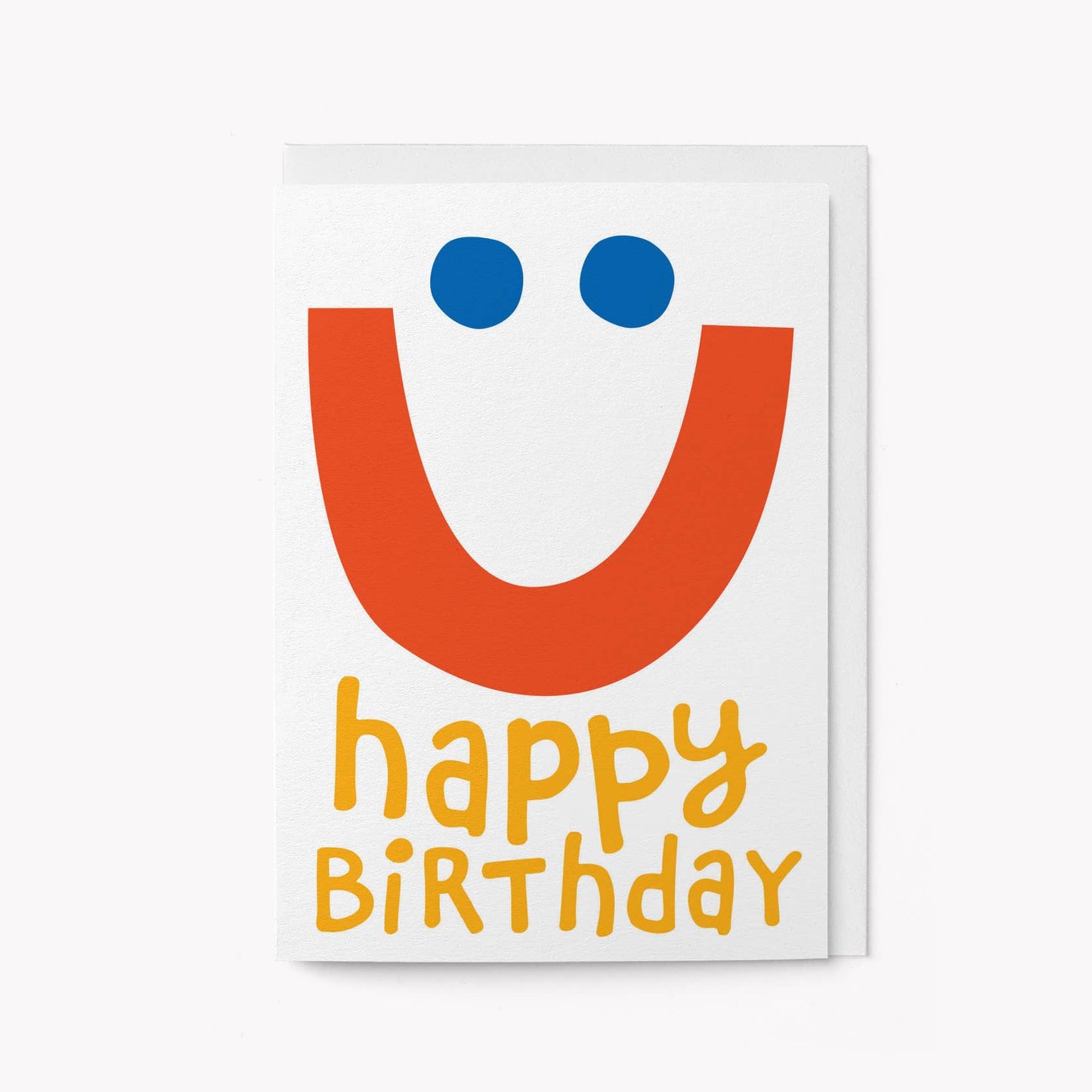 Graphic Factory - Happy Birthday Smile - Greeting Card