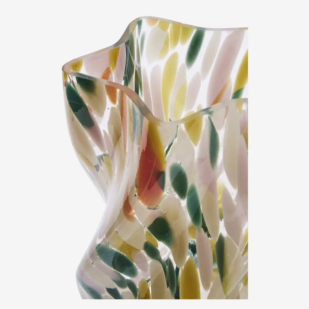 DOTTED GLASS VASE | MADAM STOLTZ