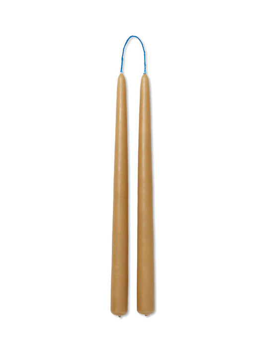 DIPPED CANDLES | STRAW | SET OF 2 |